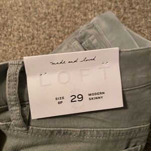 LOFT corduroy pants